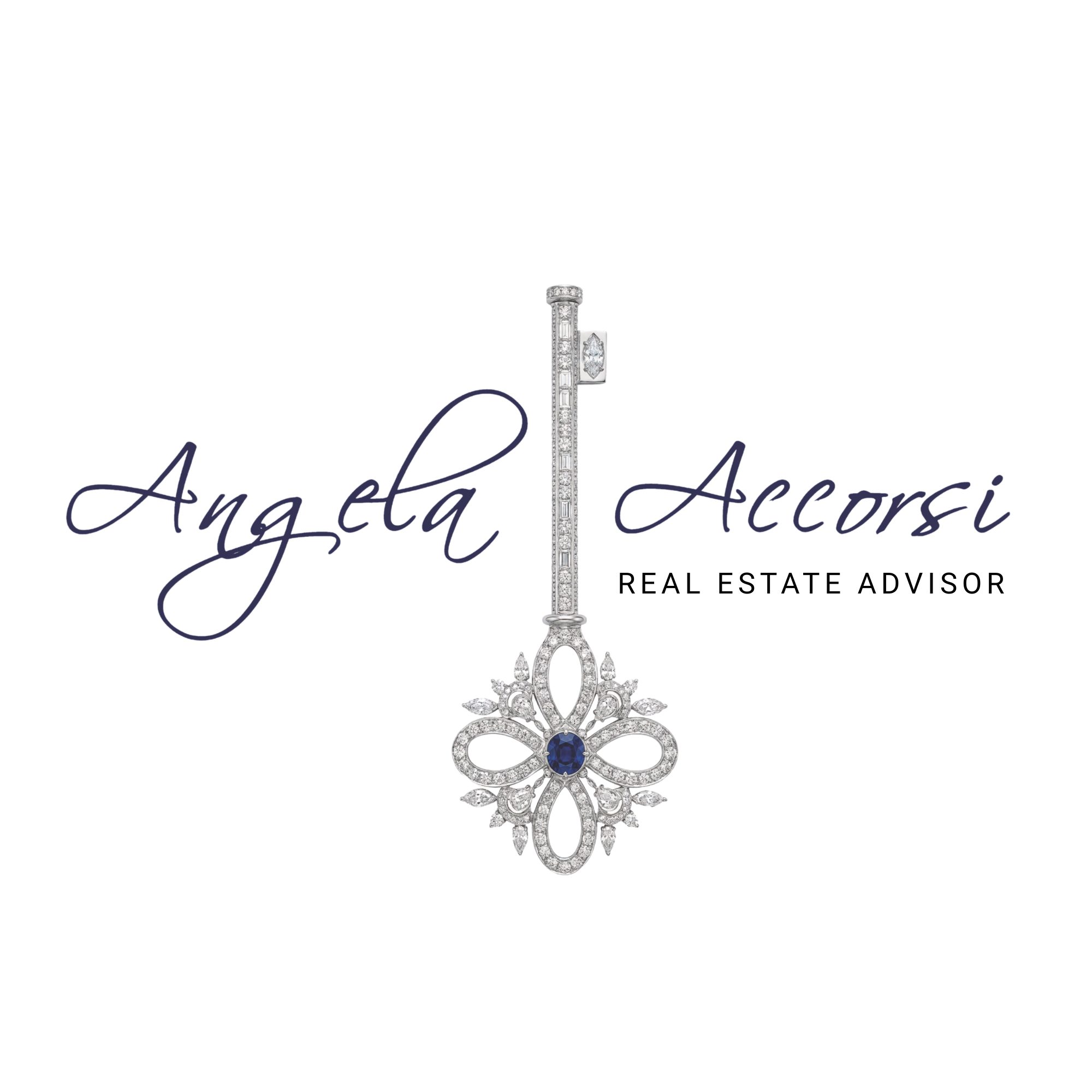 Angela Accorsi Real Estate Advisor Logo - white background